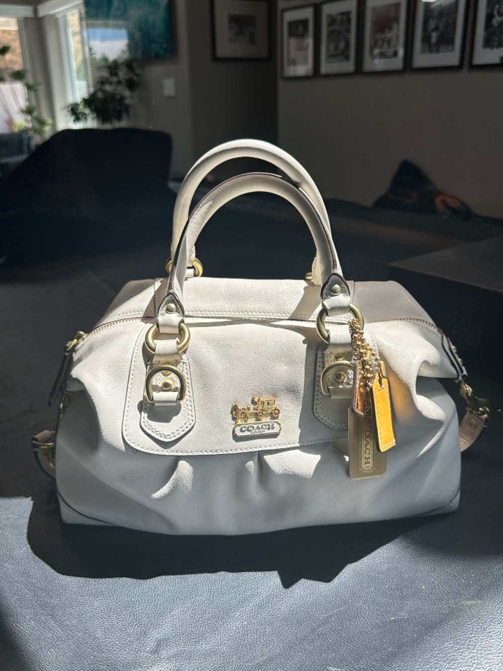 Coach Retail Madison-Sabrina- Excellent Condition + Dust Bag"). - Picture 9 of 9